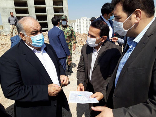 چهار پیمانکا رکار مسکن مهر کرمانشاه را  شروع می کنند