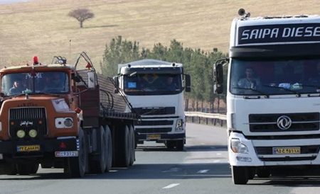 جابجایی بیش از ۵ میلیون تن کالا در استان کرمانشاه طی ۶ ماهه نخست سال جاری .