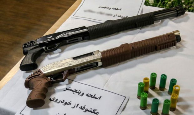کشف محموله قاچاق اسلحه در کرمانشاه